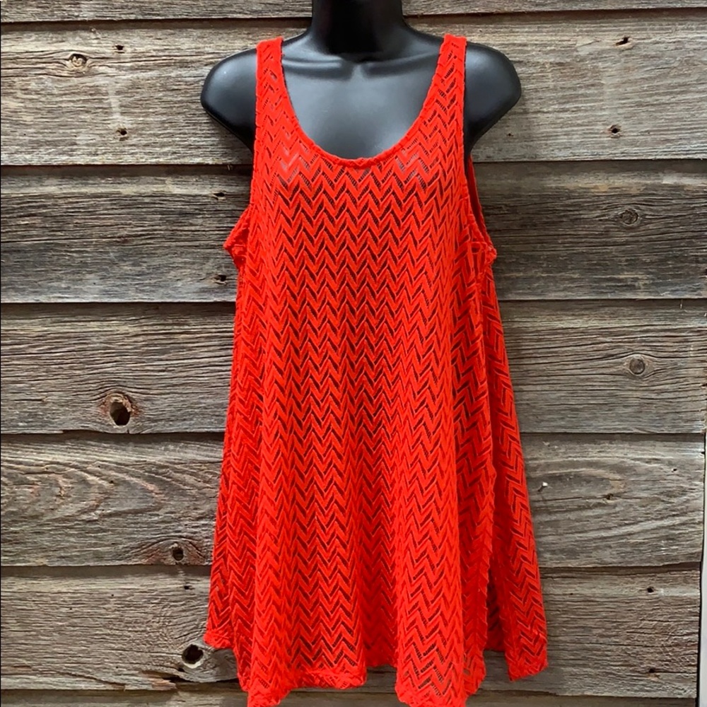 Eye Candy Chevron Shark Bite Tank NWT